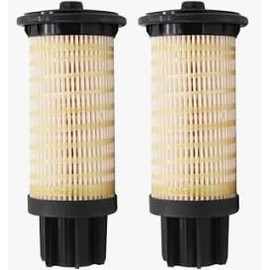 3577745 2pcs Fuel Filter Compatible with Perkins Diesel Fuel Generator 1103 1104 Engine 854F-E34TA 854F-E34T 854E-E34TA 854E-E34T High Performance Diesel Fuel Filter Replacement