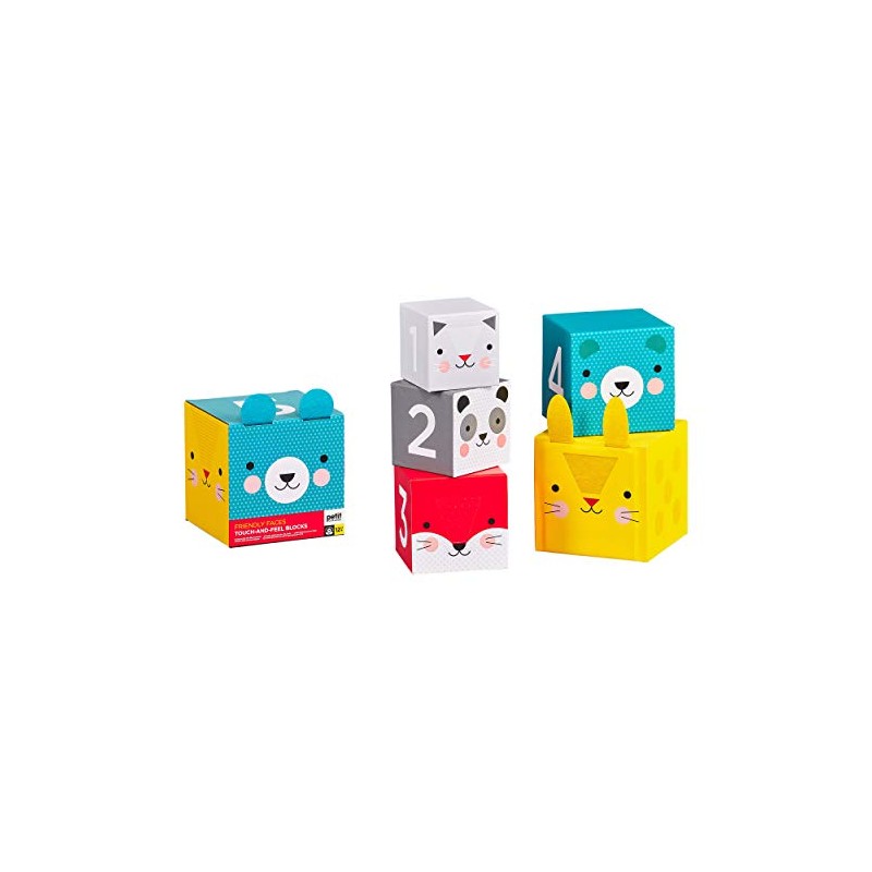Petit Collage PTC455 Stacking Blocks, Multi