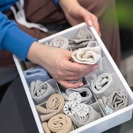 WHAMVOX White Socks 28pcs Socks Sock Washing Clips Sock Ring Holder Sock Holder Ring Sock Holder Lock Organizer Material