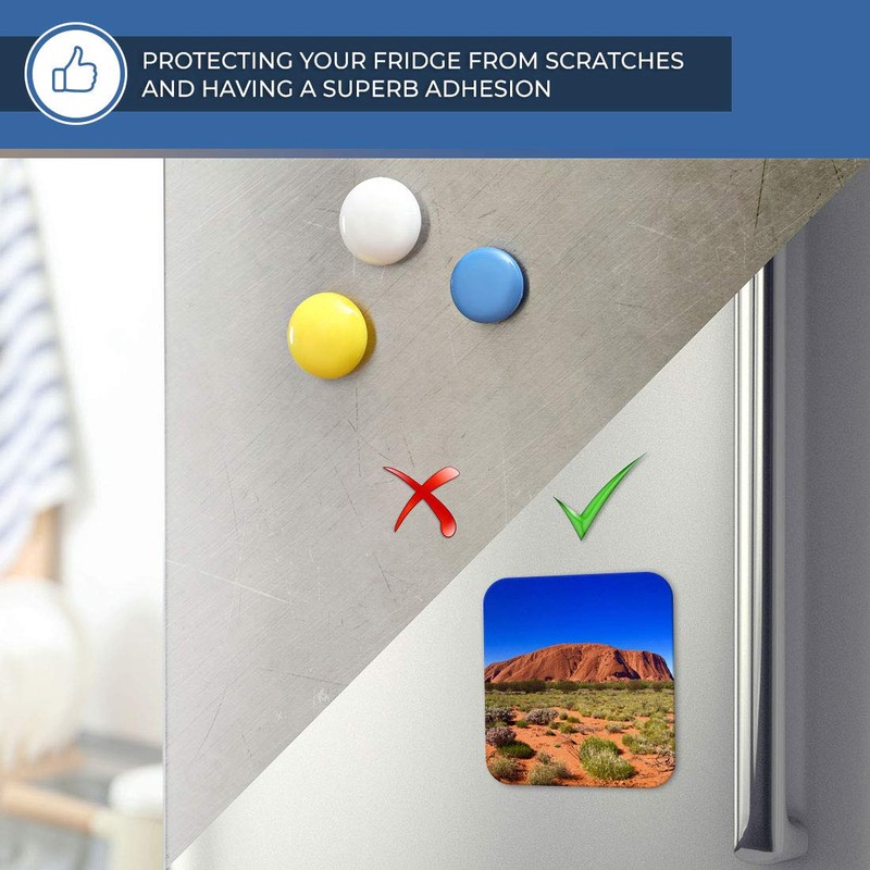 Destination Vinyl ltd Fridge Magnet - Ayers Rock Sandstone Australia