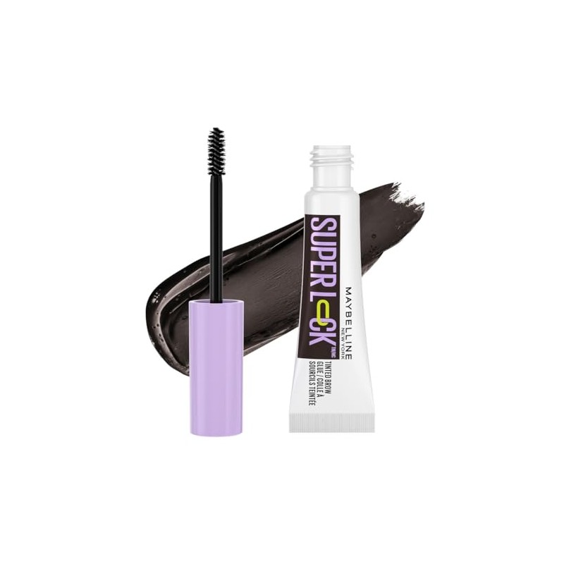 Maybelline Nuevo Gel de cejas de larga duración, efecto laminado,