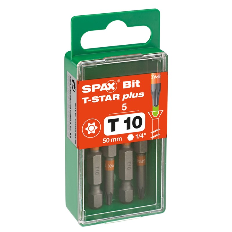 Spax (supakkusu) Only Bit T-3 Star Plus T10 x 50,