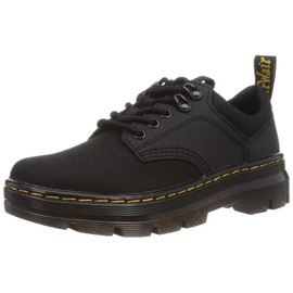 Dr. Martens Unisex 5 Tie Shoe Oxford, Black Extra Tough 50/50+Ajax, 13 Women/12 Men