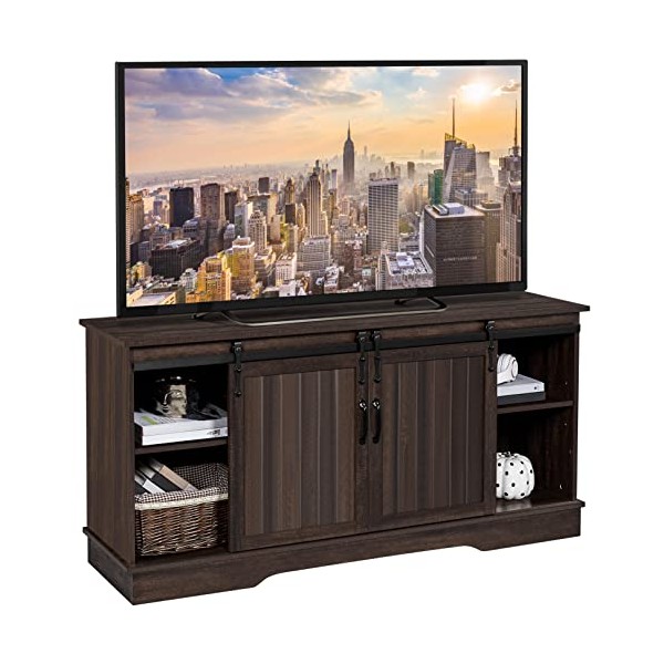Yaheetech TV Stand for TVs Up to 65" with Sliding