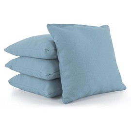 Tailor Spot Cornhole Bags Set of 4 Corn-Filled ACA Regulation 25+ Colors (Sky Blue)