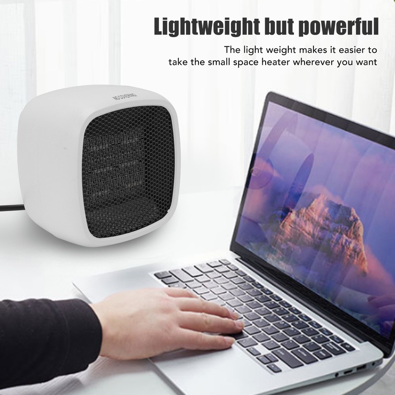 Desktop Heater Fan Household Mini Portable Electric Space Heater for