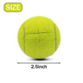 Magicorange 4 PCS Precut Walker Tennis Balls for Furniture Legs and Floor Protection, Heavy Duty Long Lasting Felt Pad Glide Coverings (Yellow)