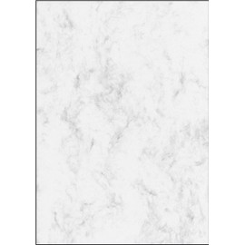 Sigel DP396 Writing Paper A4, 200 gsm double sided (50 sheets) - Marble grey