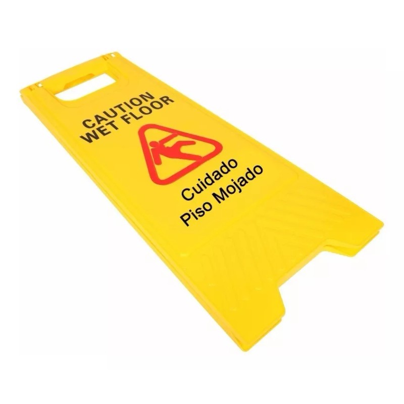 IPERJIU Letrero Señalamiento Piso Mojado Precaución