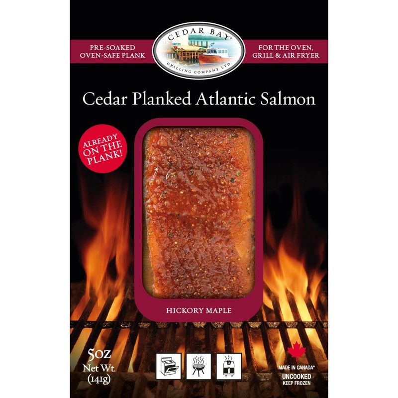 Cedar Planked Atlantic Salmon Sampler Pack - 5oz. - (1