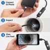 USB-C Endoscope Camera for Tight Space Inspection – 7mm Flexible