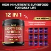 NUQIIT 12in1 Cortisol Shield - Ashwagandha and Magnesium & 10