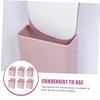 LALAFINA 6 Pcs Wall Phone Holder and Remote Controller Storage