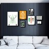 Mocoum 4 Pack Wall Mount Plate Display Stands, Medium Wall