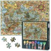 TUMOVO Jigsaw Puzzles for Adults 1000 Pieces, Old Map of