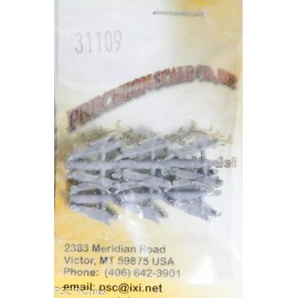 Precision Scale HO #31109 Hangers w/Shoes, Wabash Locomotive Brake (Plastic)