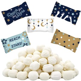 Fruidles Reach For The Stars Buttermints, Mint Candies, After Dinner Mints, Butter Mint Candy, Fat-Free, Individually Wrapped (55 Count)