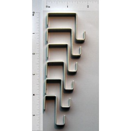 STAS Art Hanging Panel Hook White 11 mm (Pack of 10 Hooks)