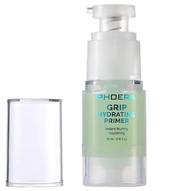 Grip Hydrating Primer, Longlasting 12hr Face Makeup Primer with Hyaluronic Acid for Smoothing Skin & Gripping Makeup, Moisturises, Primes and Brightens, Clear for all Skin Tones