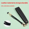 Dowite Adjustable Saxophone Neck Strap - Premium Leather for Comfortable