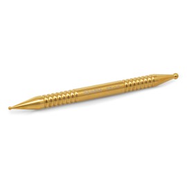 AFH Narben-Massagestick Edelstahl vergoldet | Narbenpflege in 4 Größen wählbar (mittel)