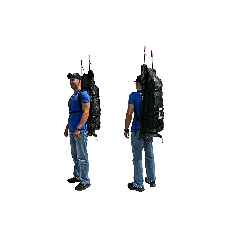 MAKO Spearguns Spearfishing Longfins Freediving Backpack with Insulated Cooler Compartment