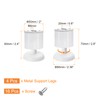 sourcing map 4Pcs Metal Adjustable Furniture Legs, 60-70mm(2.4"-2.8") Cabinet Feet