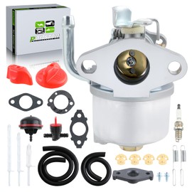partszen 594014 Carburetor for Craftsman 536.881851 8.5HP 590907 594014 798918 794588 794197 791955 Snowblower Carburetor Parts with Tune Up Kit