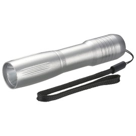 Ohm Electric LHA-02A5-S 08-0741 OHM LED Compact Light, Flashlight, Handy Light, Portable, Compact, Portable, Mini, Silver