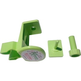 サンセイ 杖やすめ ネジ止めタイプ W型 グリーン tue-NW