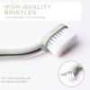 Bird Cage Cleaning Brush,Two Brush Heads,Long-Handled Tool for Cleaning Parrot
