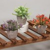 6 Piezas de Plantas Artificiales Mini Macetas,Fake Planta de Plástico,Flor