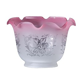 B&P Lamp® 4" Fitter Gas Shade, 5 1/4" Ht., 7 1/4" Dia.