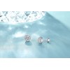 Onnzin Hypoallergenic Titanium Earrings for Sensitive Ears,Implant Grade Titanium Cubic