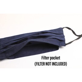 KPH 3PLATED COTTON FACE MASK (Blue)