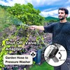 Raincovo Garden Hose Shut Off Valve to Pressure Washer Adapter,