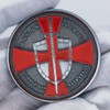 Knights Templar Motivational Challenge Coins Christian Red Cross Religious Collection