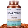 Mica Powder,7.05OZ（200g）,Bronze Mica Powder Pigment for Epoxy Resin，Lip Gloss，Paint，Dye，Soap Making，Nail
