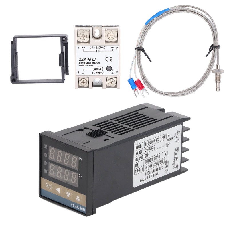 Digital PID Thermostat Kit Waterproof High Accuracy Professional PID REX