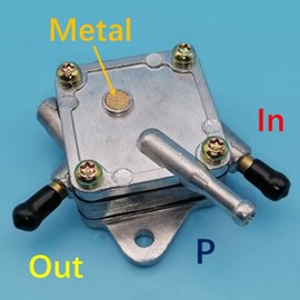 Tuzliufi Fuel Pump Assy Compatible with Honda 16700-ZJ1-003 GX610 GX620 GXV610 GXV620 EB11000 HA4118 HA4120 HRC7018 HRC7020 Engine DF52-133-D Z867