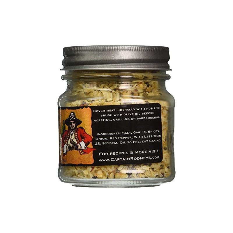 Captain Rodney's Private Reserve Boucaneer's Rub, Bounty Steak, 6.0 Ounce