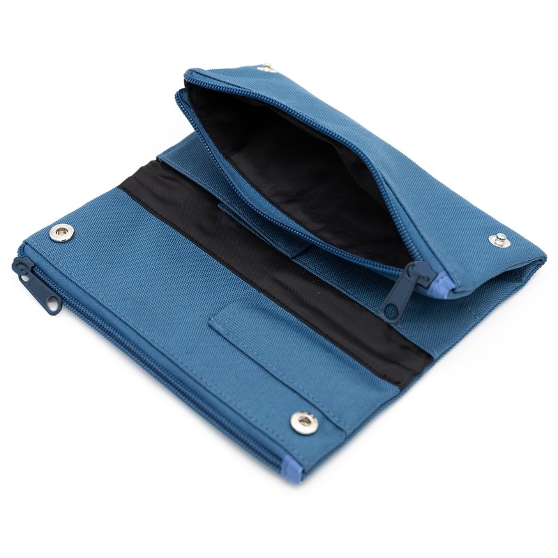 Luddite LDREP-BNPNE-27 Pen Case, Bendy Pen Case, Blue Gray