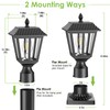 Greluna Solar Post Lights, Dusk to Dawn Solar Lamp Post