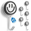 6 PCS Metal Magnetic Hook, 60LBS Heavy Duty with Swivel
