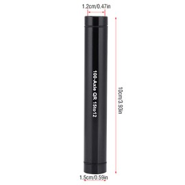 15mm-12mm Bicycle Thru Axle Adapter Quick Release Skewer Bike Skew Adapter Bike Ultra Light Easy Installation (Black) Hub Parts Hub Accessories