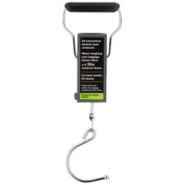Travelon Stop & Lock Luggage Scale, Black, One Size