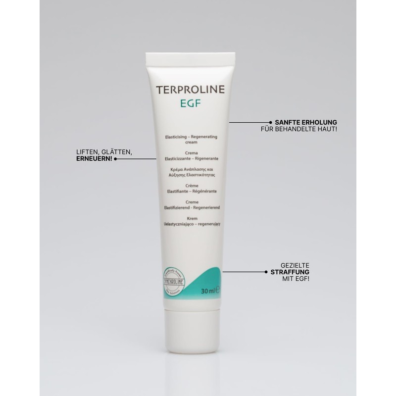 Crema Per Il Viso Idratante Rigenerante Terproline Egf 30 Ml