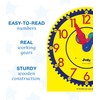 Carson Dellosa 13" x 12" Judy Clock, Time-Telling Teaching Clock