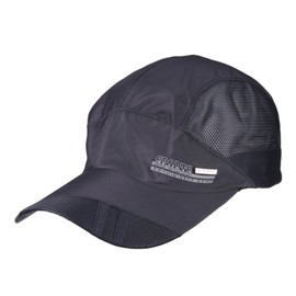 iewrtcin Men's Baseball Caps,Sports Quick Drying Sun Protection Baseball net Cap,Visors Sport Cap Lightweight Trucker Hat Outdoor Hiking Cycling Adjustable Unisex Hat Grey