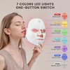 Máscara Facial LED, Máscara de Luz para el Cuidado de